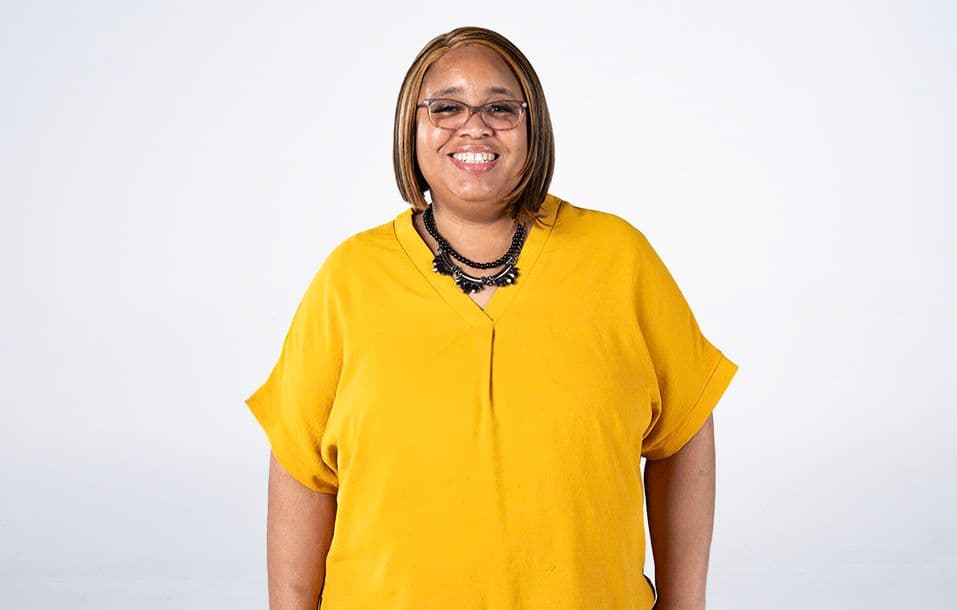 Portrait of Domineke Bailey, Church Secretary at FTCC