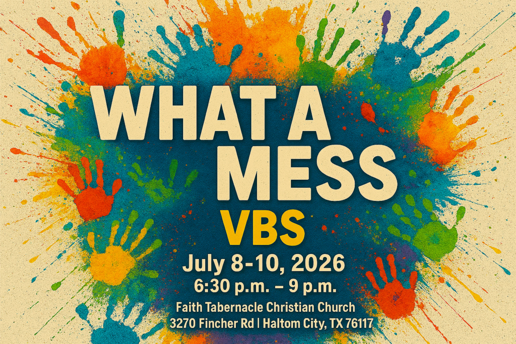 WHAT A MESS VBS