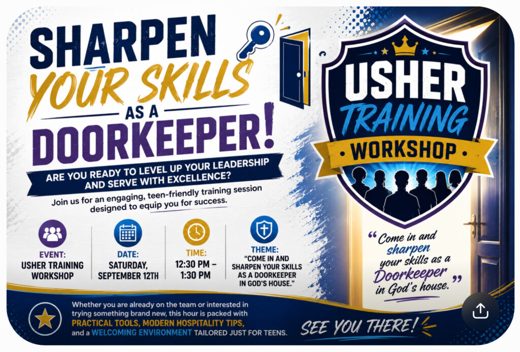 Usher’s Training